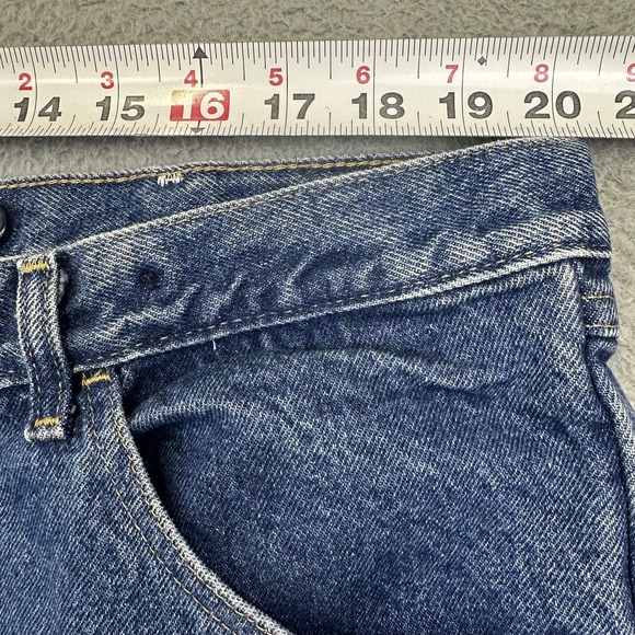 Wrangler Pro Gear Jeans Mens 42x32 Double Panel Hunting Work Denim Pants *40x28* - Picture 8 of 16